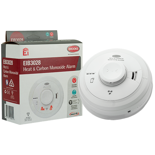 Heat & Carbon Monoxide 230 Volt Alarm