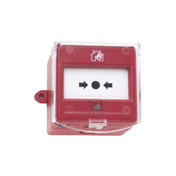 Enclosed Addressable Manual Call Point with Isolator - Brooks