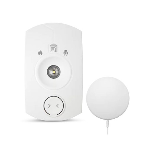 Hard of Hearing LED strobe light with RadioLINK + vibrating pillow pad